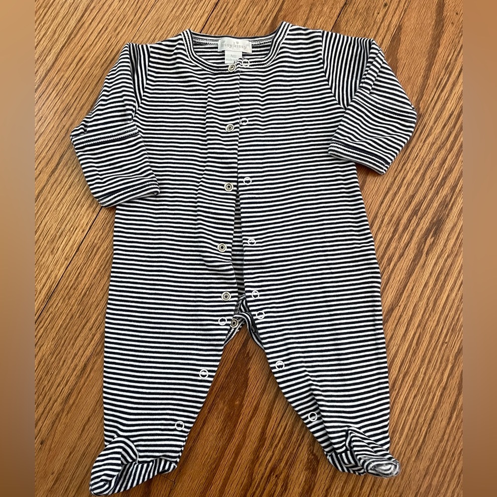Kissy kissy newborn onesie. NWOT